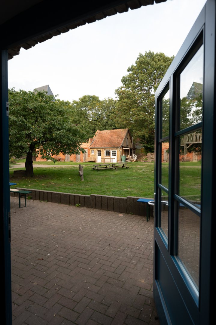 FeWo Blick zum Hof