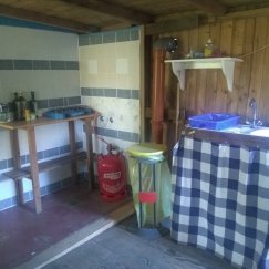 Campingküche. 