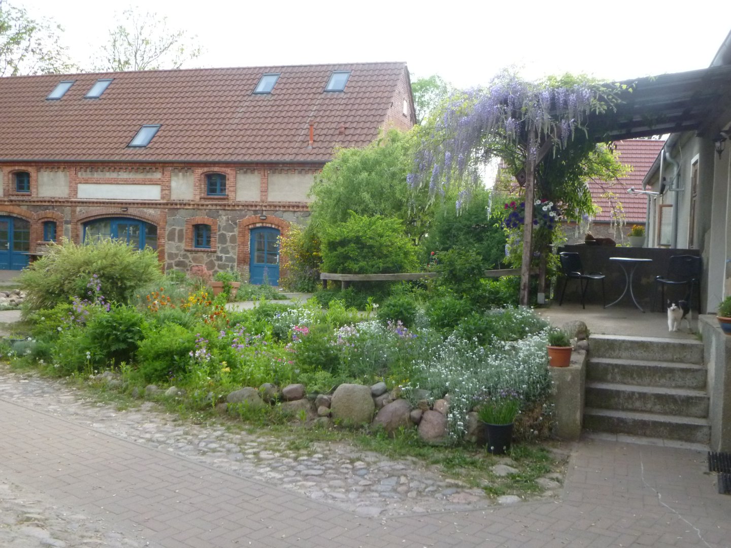 Eingang zum Wohnhaus