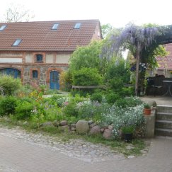 Eingang zum Wohnhaus. 