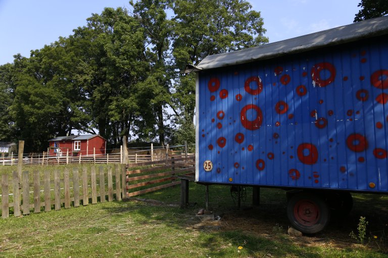 Bauwagen. 