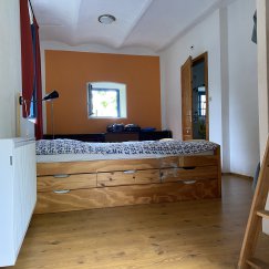 Ferienwohnung 1 / Schlafzimmer. 
