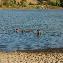 Badestrand. 